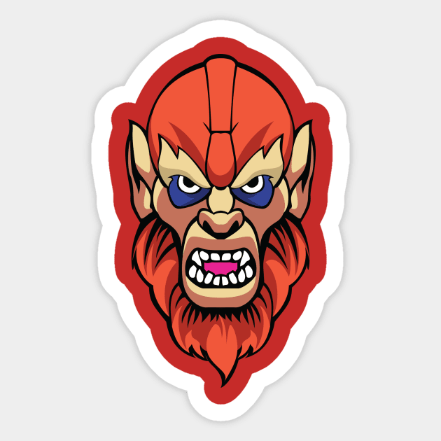 Savage Henchman Sticker by NWJAY